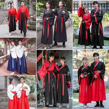 Čínsky Hanfu Šaty Žien Oblečenie Vintage Etnický Štýl, Módne Šaty, Elegantné Streetwear Bežné Čínske Tradičné Šaty